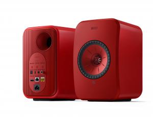 Изображение продукта KEF LSX II Lava Red - беспроводная полочная акустическая система - 1