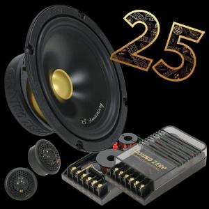 Изображение продукта Ground Zero GZRC 165 Anniversary-25 - 2-полосная компонентная акустическая система - 16