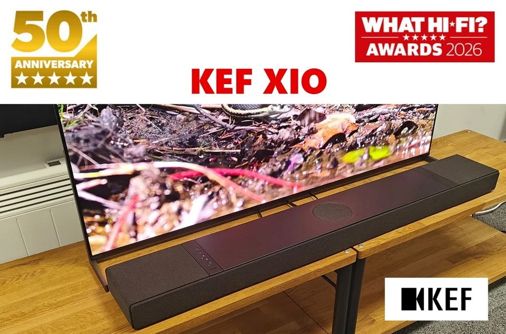KEF XIO - лучший саундбар года по версии What Hi-Fi?