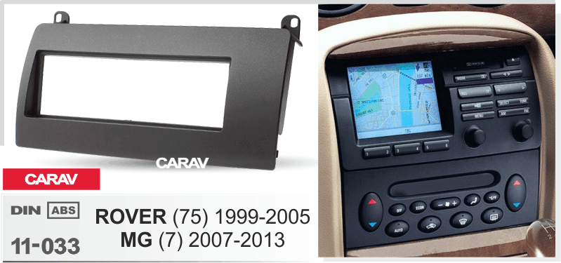 Миниатюра продукта CARAV 11-033 переходная рамка для установки автомагнитолы