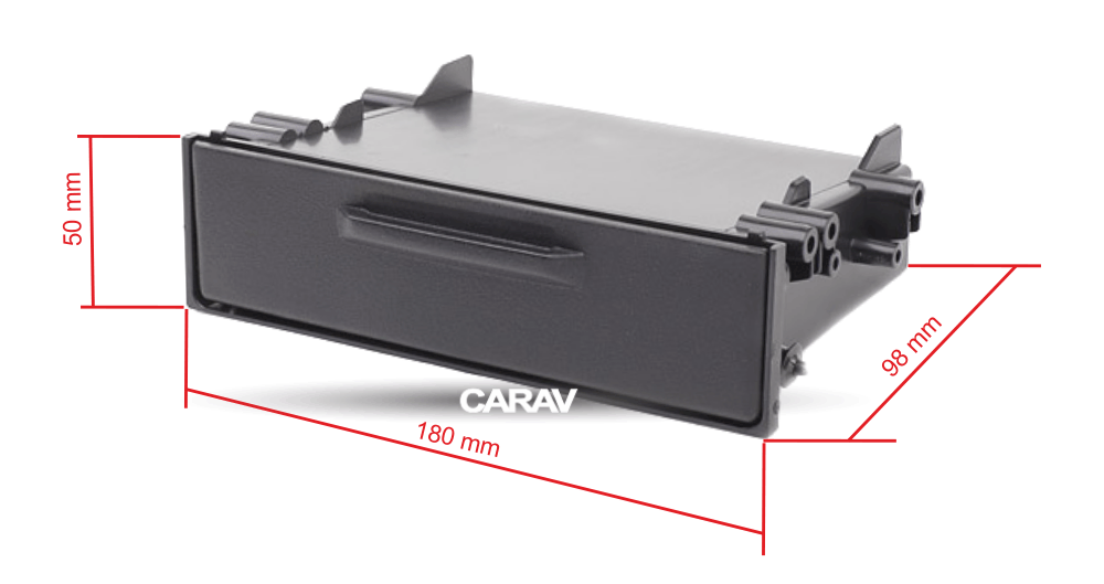 Изображение продукта CARAV 11-155 - переходная рамка для установки автомагнитолы - 2
