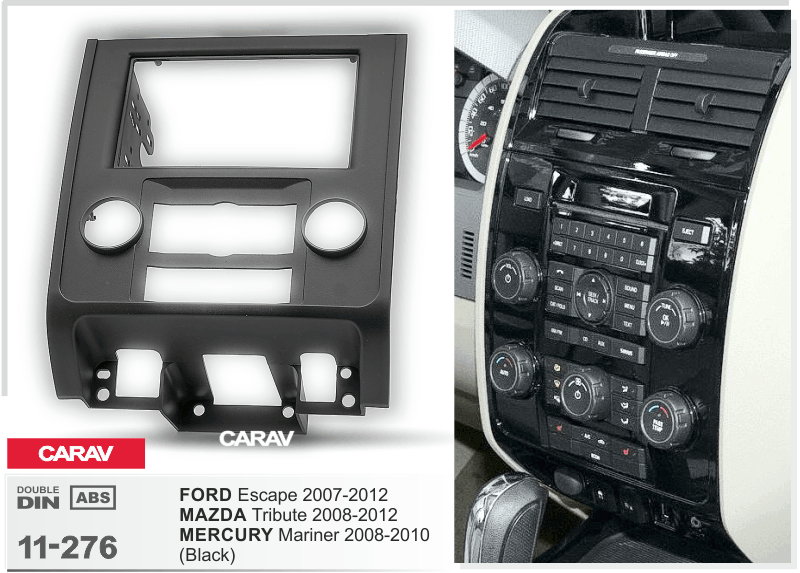 Миниатюра продукта CARAV 11-276 - переходная рамка для установки автомагнитолы