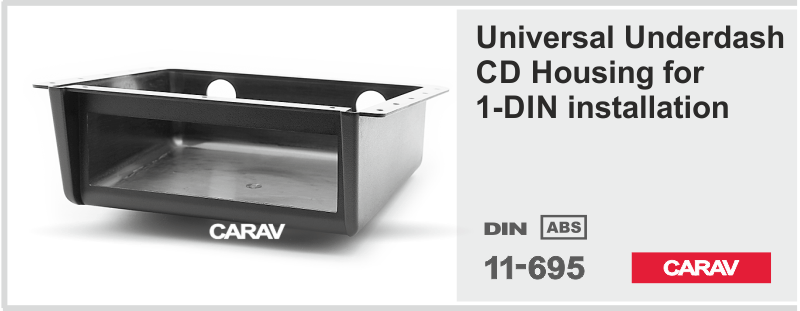 Миниатюра продукта CARAV 11-695 переходная рамка для установки автомагнитолы