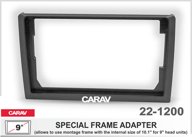 Миниатюра продукта CARAV 22-1200 переходная рамка для установки автомагнитолы