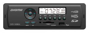 Миниатюра продукта DIGMA DCR-100b24 автомагнитола 1DIN