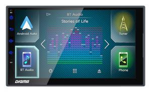Миниатюра продукта DIGMA DCR-610 автомагнитола 2DIN