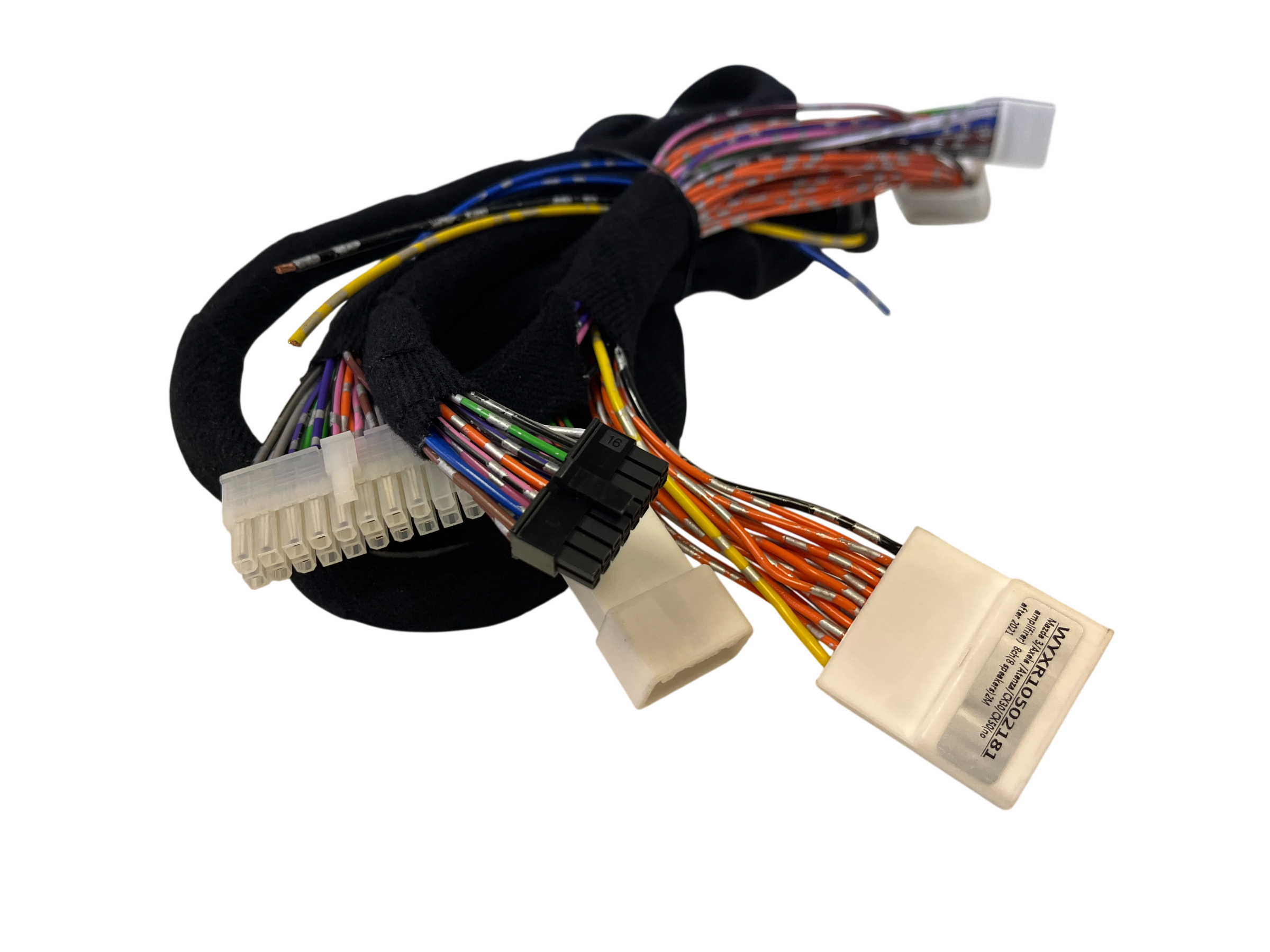 Изображение продукта GOLDHORN Wire Harness - PNP for 8ch DSP-Mazda 3/Axela/Atenza/CX30/CX50(no Amp) 2M  >2021 - 1
