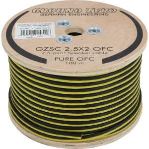 Миниатюра продукта Ground Zero GZSC 2.5X2 OFC - акустический кабель