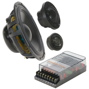 Изображение продукта GROUND ZERO GZUC 165.3SQ - 3 полосная компонентная акустическая система - 1