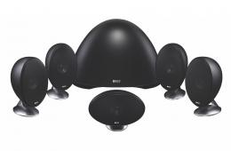 Миниатюра продукта KEF E305 EU BLACK 5.1 комплект акустики для домашнего кинотеатра