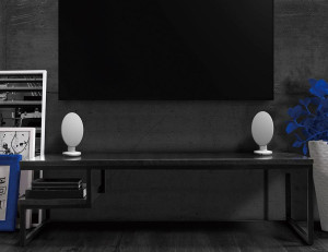 Миниатюра продукта KEF EGG EU White (пара) полочная акустическая система