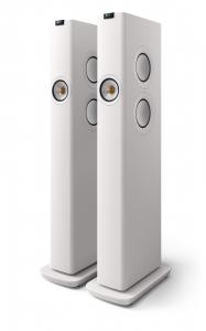 Изображение продукта KEF LS60 WIRELESS - Mineral White - Беспроводная напольная акустическая Hi-Fi-система - 6