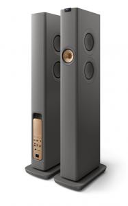 Изображение продукта KEF LS60 WIRELESS - Titanium Grey - Беспроводная напольная акустическая Hi-Fi-система - 1