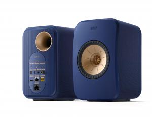 Миниатюра продукта KEF LSX II Cobalt Blue - беспроводная полочная акустическая система