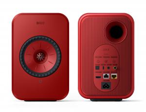 Изображение продукта KEF LSX II Lava Red - беспроводная полочная акустическая система - 3