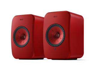 Изображение продукта KEF LSX II Lava Red - беспроводная полочная акустическая система - 4