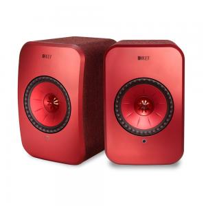 Миниатюра продукта KEF LSX RED Беспроводная полочная акустическая система