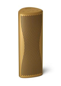 Миниатюра продукта KEF MUO Amber haze (Янтарная дымка) портативная Bluetooth колонка