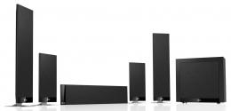 Миниатюра продукта KEF T205 SYSTEM BLACK 5.1 комплект акустики для домашнего кинотеатра