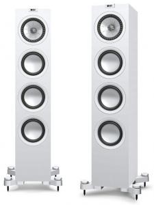Изображение продукта KEF Q550 SATIN WHITE пара - напольная акустическая система - 1