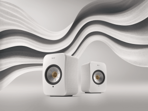 Миниатюра продукта KEF LSX II Cotton White беспроводная полочная акустическая система