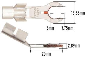 Изображение продукта KIMBER KABLE PM33 (комплект) - коннектор для кабеля - 2