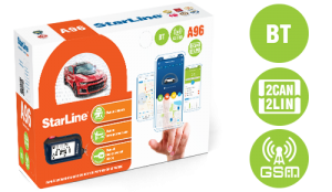 Миниатюра продукта StarLine A96 BT 2CAN 2LIN GSM автомобильная охранная система