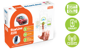 Миниатюра продукта StarLine AS96 BT 2CAN 2LIN GSM автомобильная охранная система
