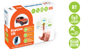 Миниатюра продукта StarLine S96 BT GSM-GPS автомобильная охранная система
