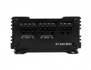 Изображение продукта ZAPCO ST-64D SQ MINI - автомобильный 4-канальный усилитель - 3